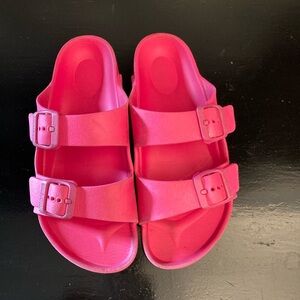 Birkenstock size 34 pink eva
